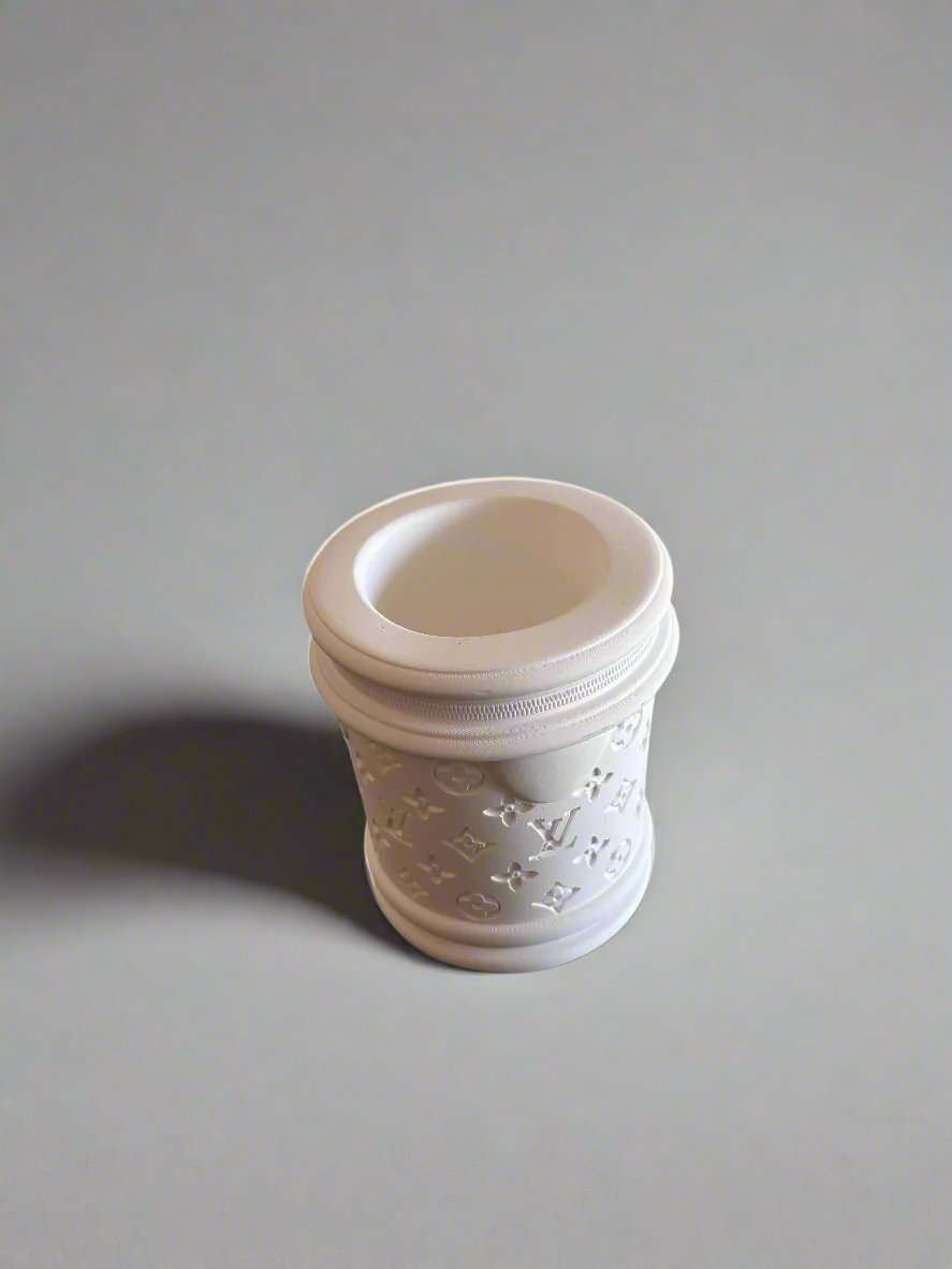 LV round decorative vase