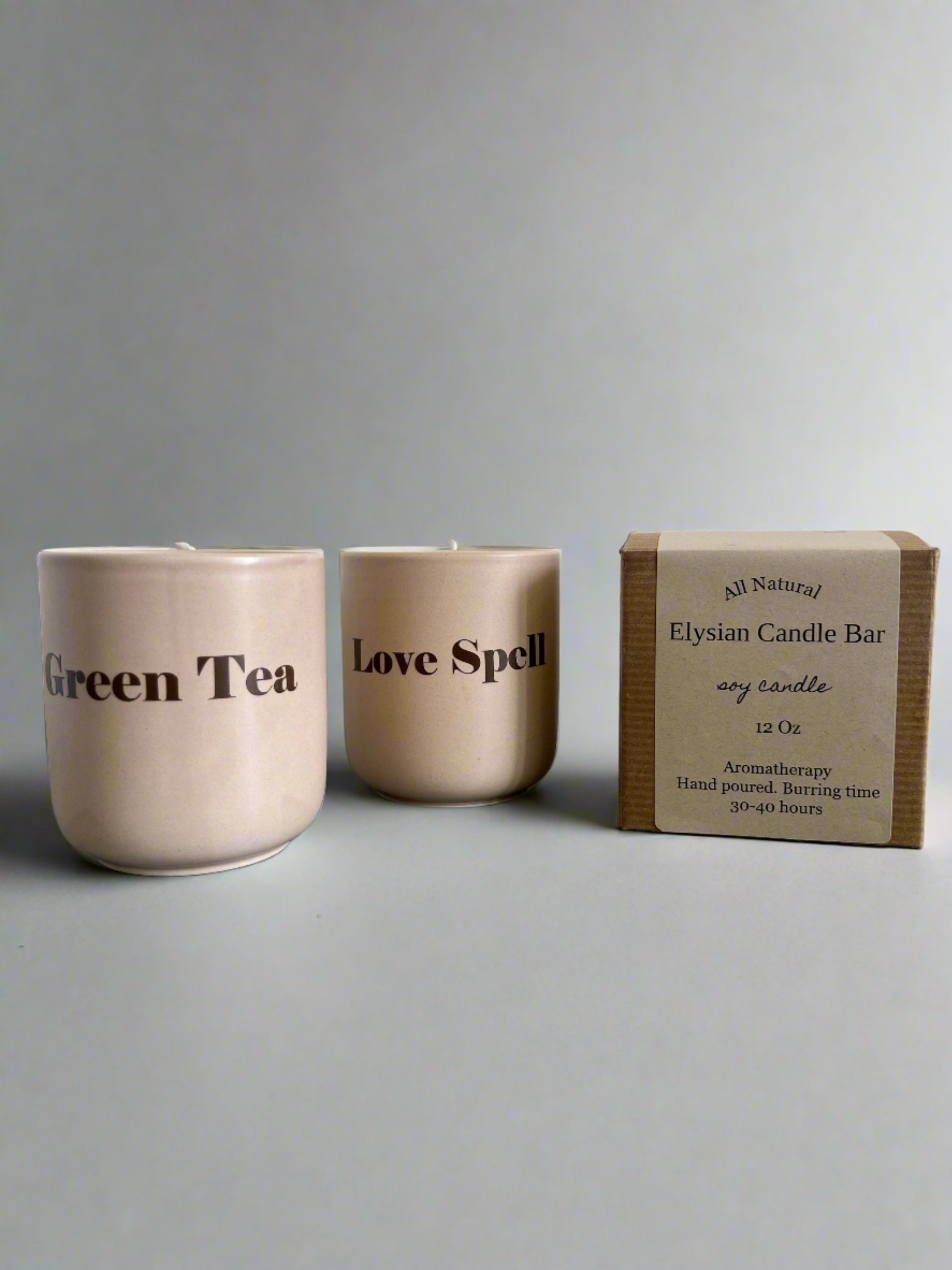 Aromatherapy Soy Wax Candles 12 oz