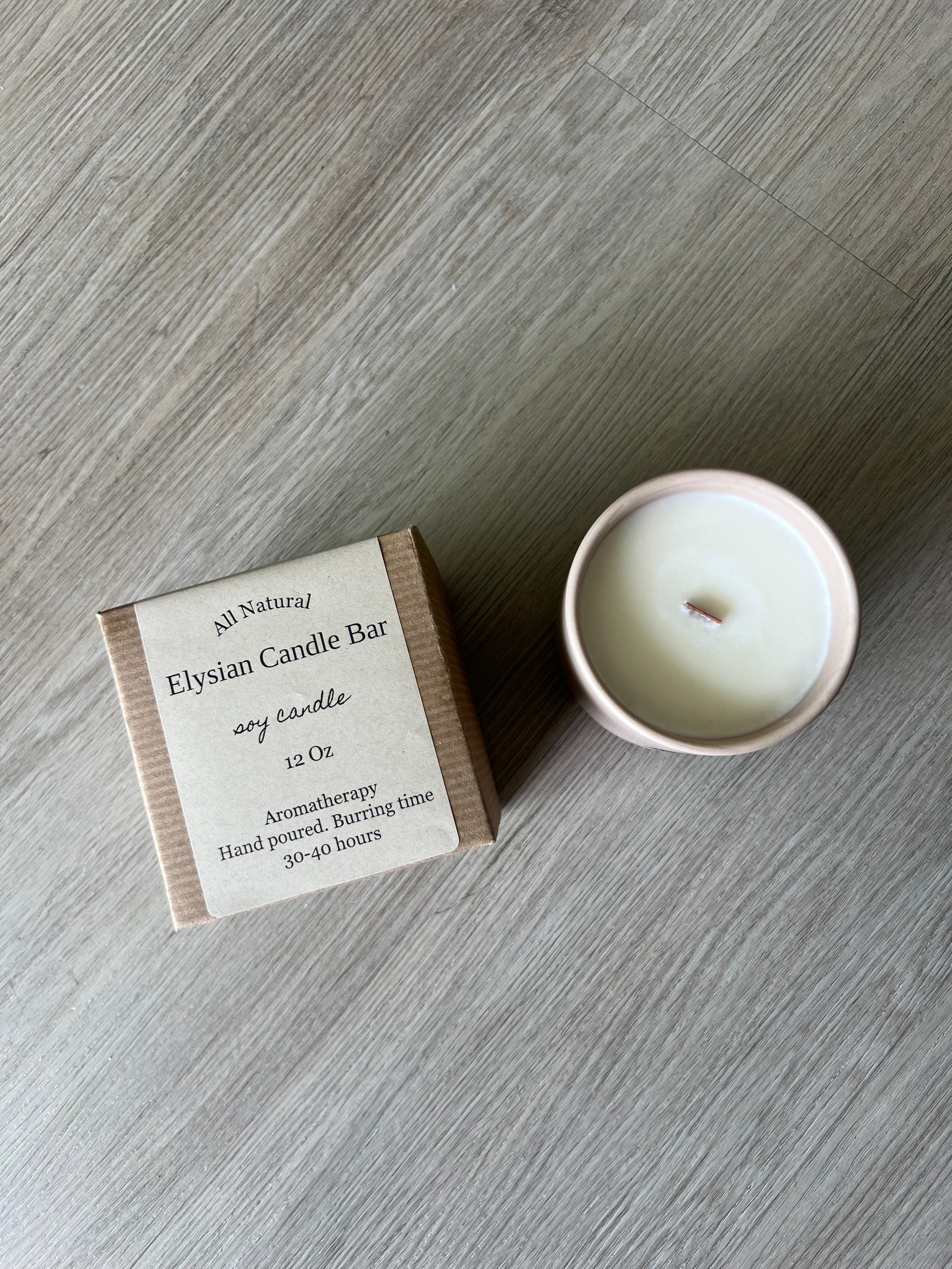 Aromatherapy Soy Wax Candles 12 oz