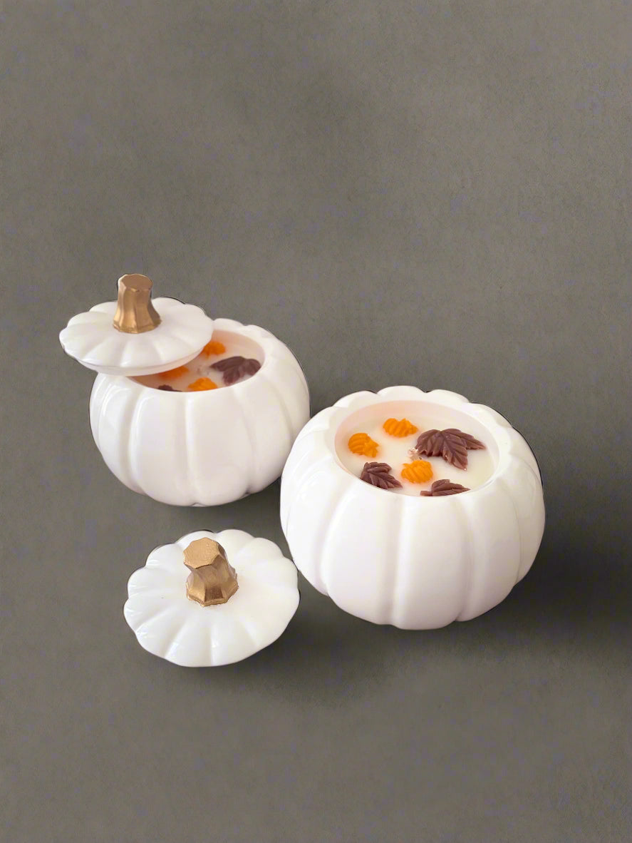 White Pumpkin Candle - 18 oz
