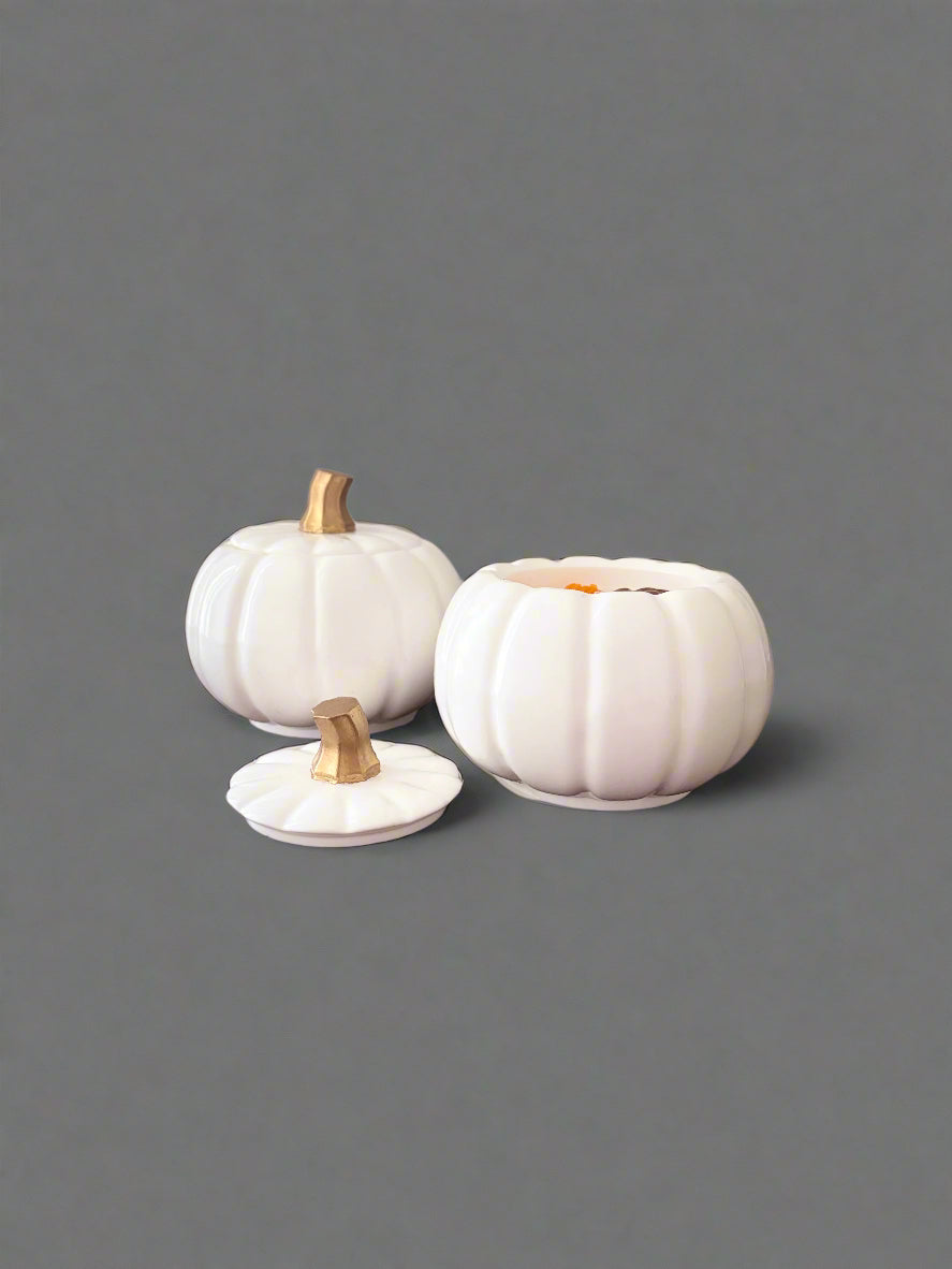 White Pumpkin Candle - 18 oz