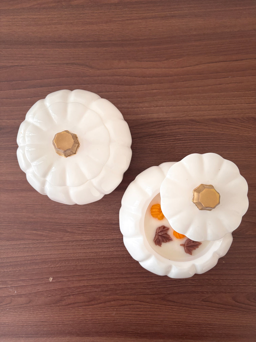 White Pumpkin Candle - 18 oz