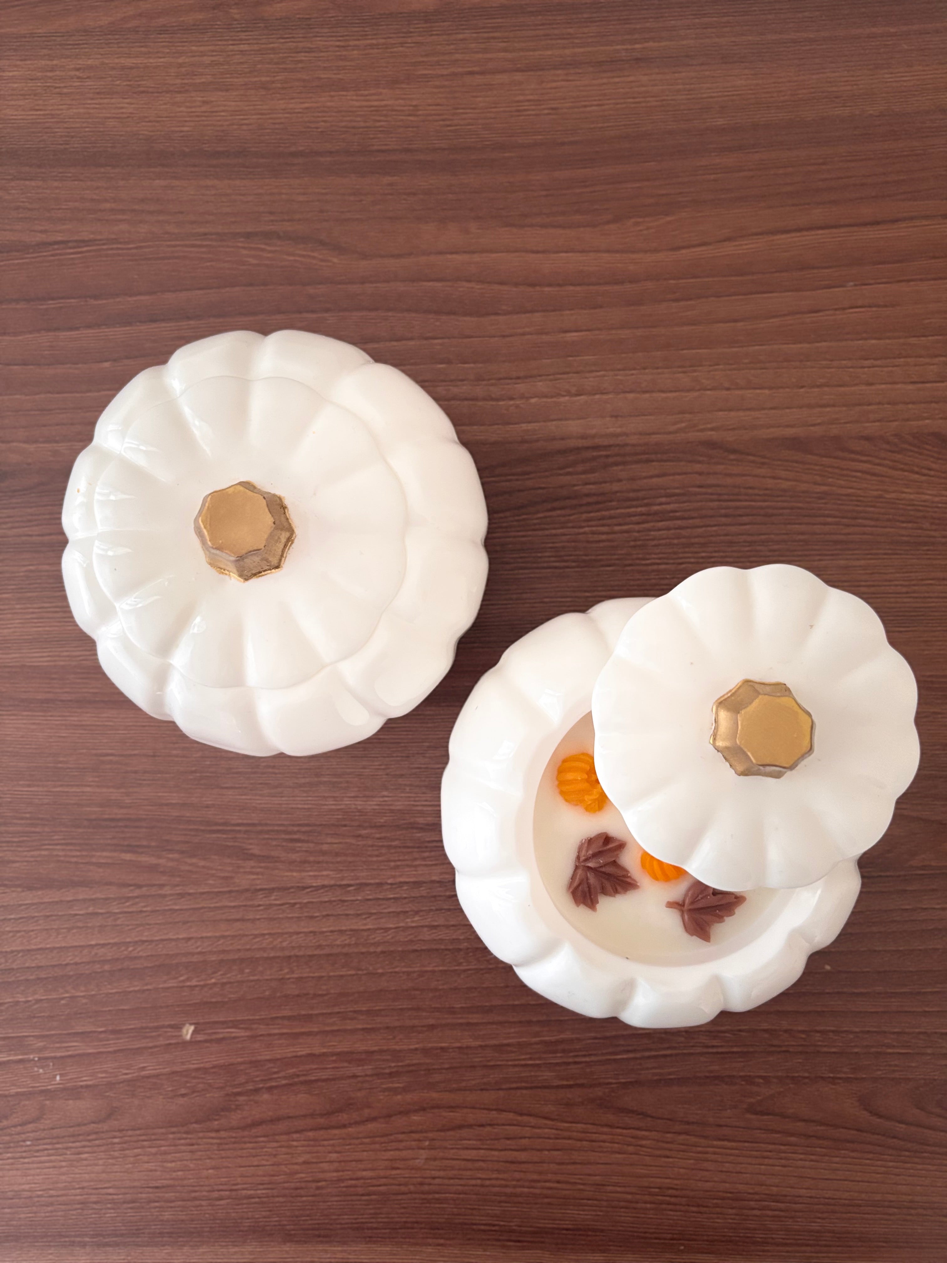 White Pumpkin Candle - 18 oz