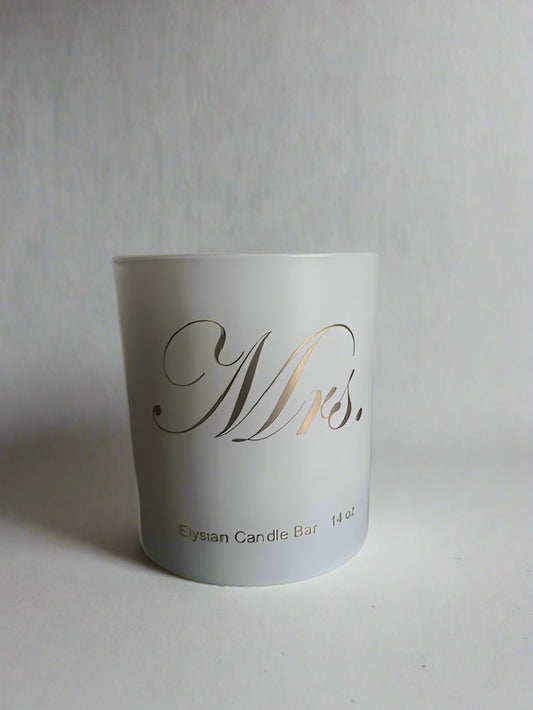 "Mrs." A Jar Candle - 14 oz