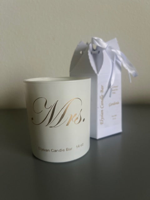 "Mrs." A Jar Candle - 14 oz