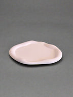Ceramic Oval Tray for Jewelry Display and Key Storage