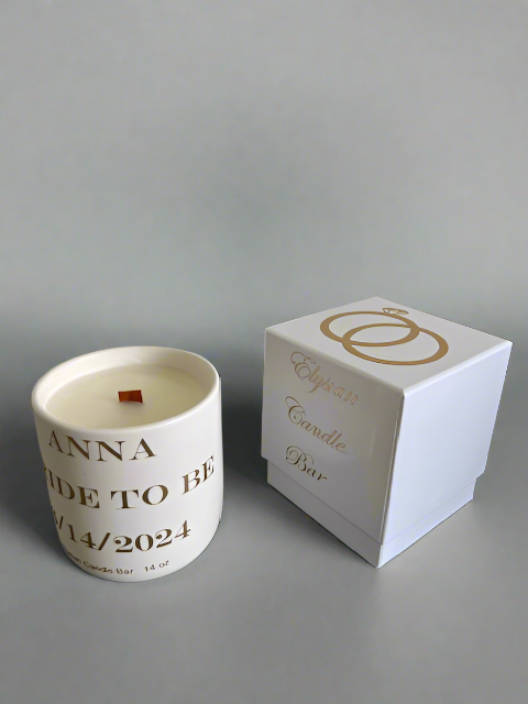 Personalized Custom Label Candle