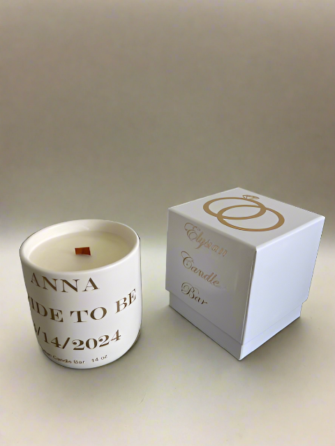 Personalized Custom Label Candle
