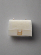 Abstract B Shaped Candle