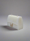 Abstract B Shaped Candle