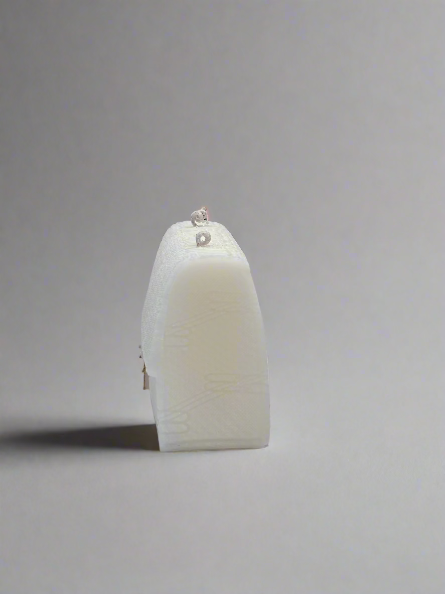 Abstract B Shaped Candle