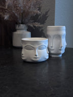 Face Jar Candle Set