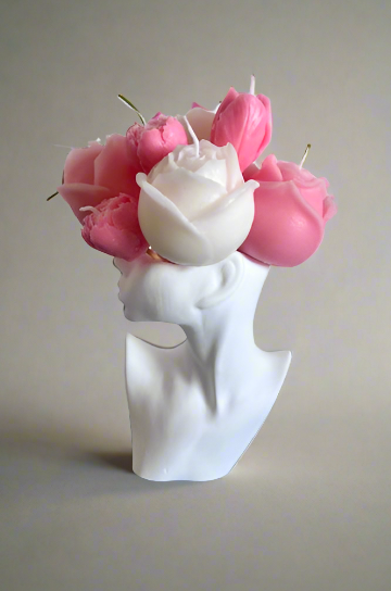Woman Half Body Vase
