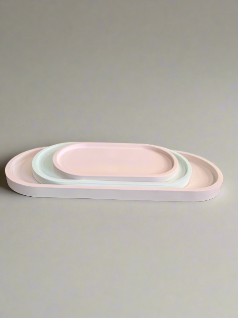 3PCS Oval Trays