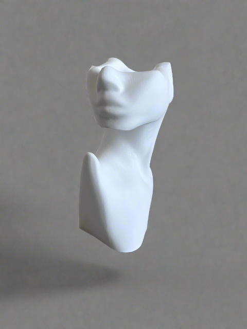 Woman Half Body Vase